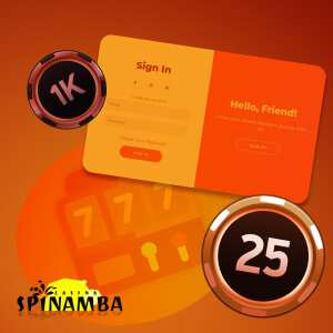 Регистрация в казино Spinamba